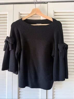 Club Monaco Black Knit Sweater